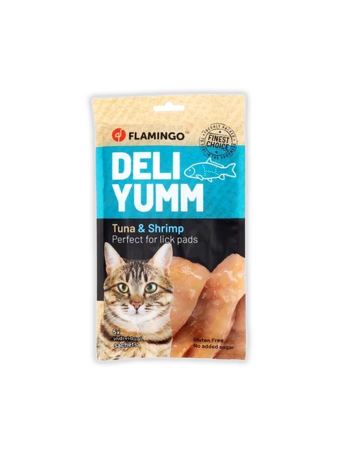 Flamingo Deli Yumm Fresh Meat Tuna And Shrimp Cat Treats - 70G - Image 1
