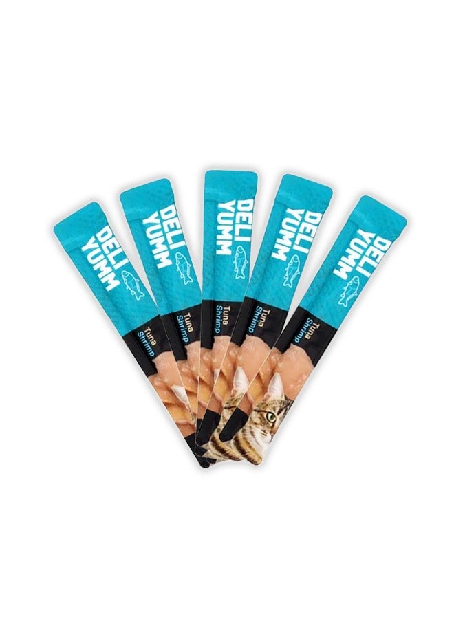 Flamingo Deli Yumm Fresh Meat Tuna And Shrimp Cat Treats - 70G - Image 2