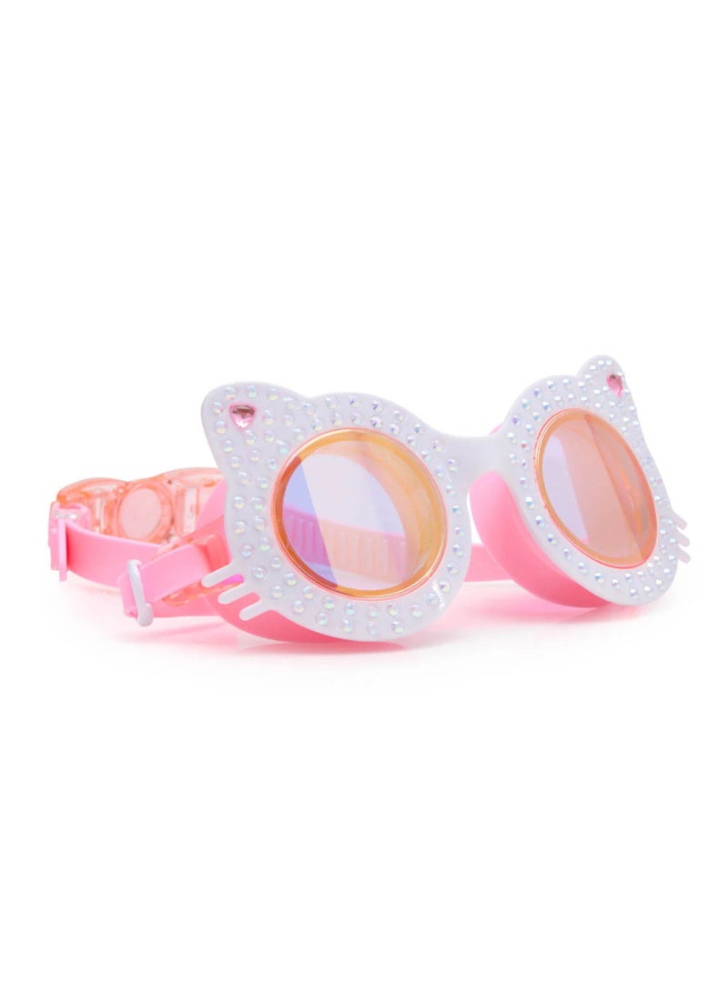 بلينج2O Powder Purr Cat Kids' Swim Goggles - Image 1