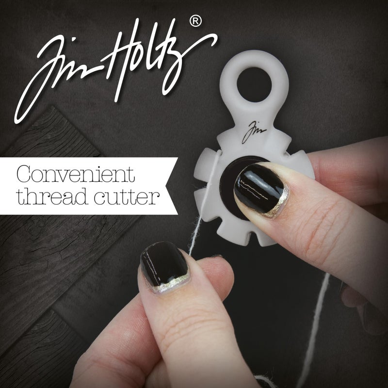 Tim Holtz Paper Distressing Tool - Scrapbook Supplies for Cardstock and Creating Rough Torn Edges - Distresser with 7 Recessed Blades - Image 5