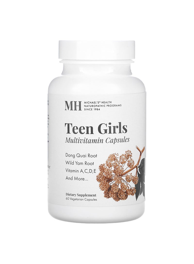Teen Girls Multivitamin, 60  Vegetarian Capsules