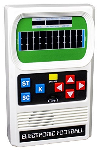 Basic Fun Classic Retro Handheld Football Electronic Game One Size Fits All - Image 1