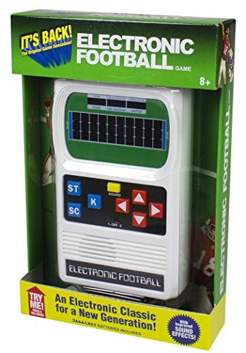 Basic Fun Classic Retro Handheld Football Electronic Game One Size Fits All - Image 5
