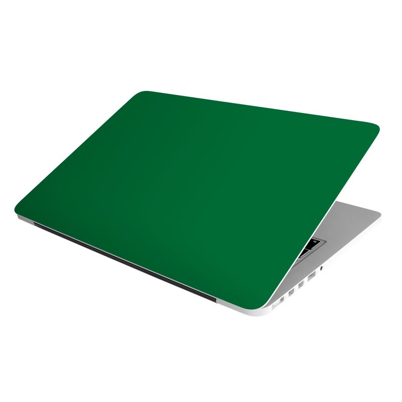 BAEYE Laptop Skin Stickers HD Quality Sticker for Laptops Upto 15.6" (Dustproof|Waterproof|Scratchproof|Reusable) - BE Green (2414) - Image 1