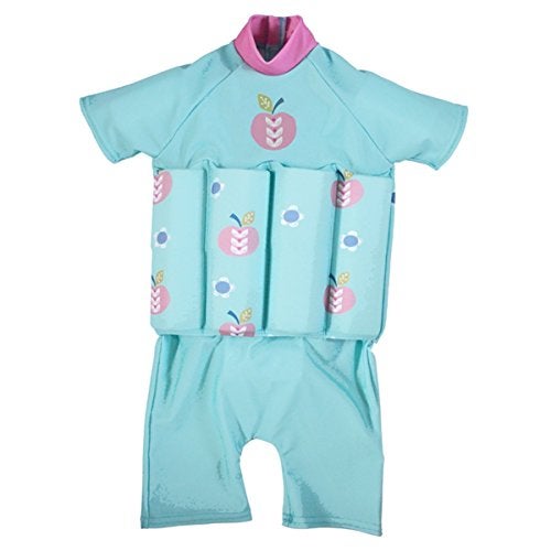 Splash About Kids' UV Sun Protection Floatsuit, Apple Daisy, 2-4 Years - Image 2