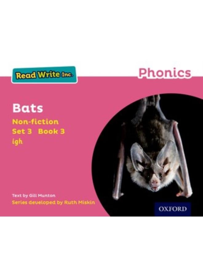 Read Write Inc. Phonics: Bats (Pink Set 3 Non-fiction 3) 