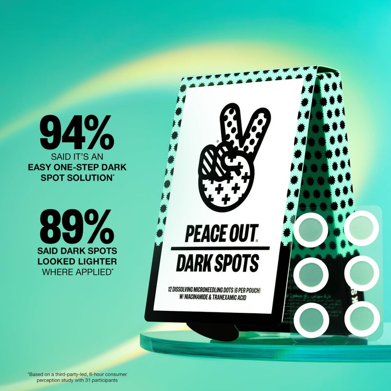PEACE OUT Microneedling Dark Spot Brightening Dots - Image 3