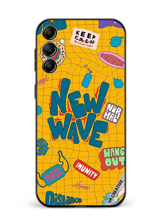 VR CREATIVE Protective Case Cover For Samsung Galaxy A34 Multiple Logo Design  Multicolour - Image 1