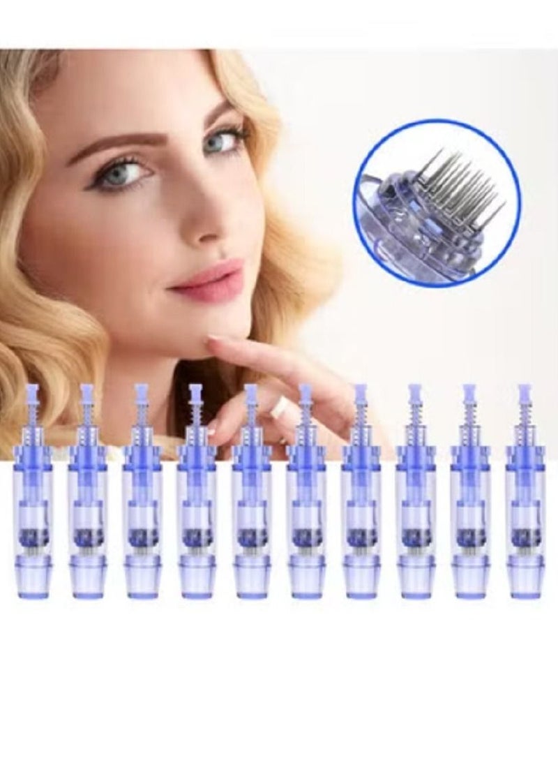 Dr.pen - 10-Piece Per Bags Needle Cartridge for Derma Pen A1 Microneedling Pen 24 Pin Cartridge - Image 1