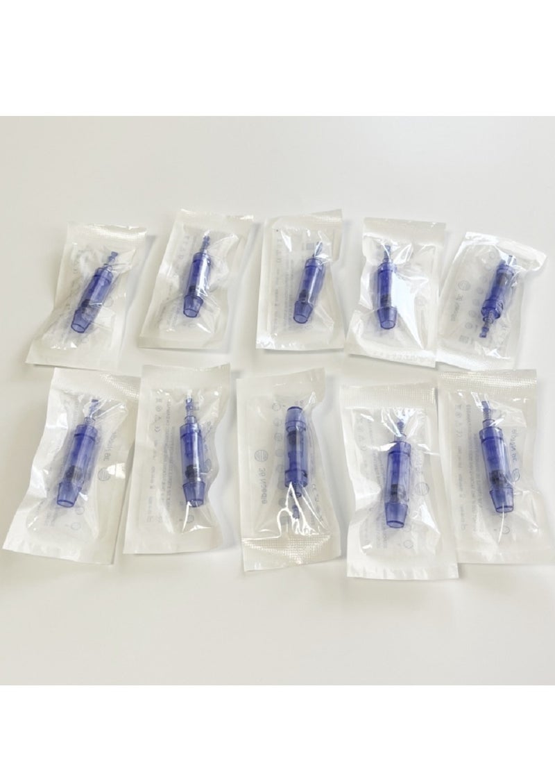 Dr.pen - 10-Piece Per Bags Needle Cartridge for Derma Pen A1 Microneedling Pen 24 Pin Cartridge - Image 1