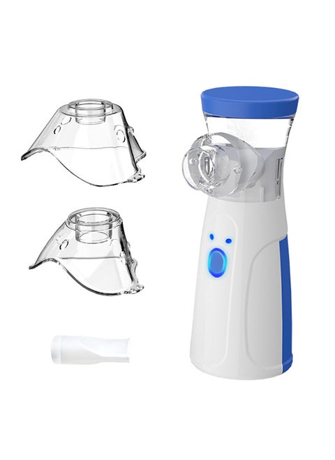 Ultrasonic Portable Nebulizer, Portable Nebulizer with Mouthpiece, Nebulizer Machine for Adults & Kids with Auto Clean, Travel, Home, Daily use