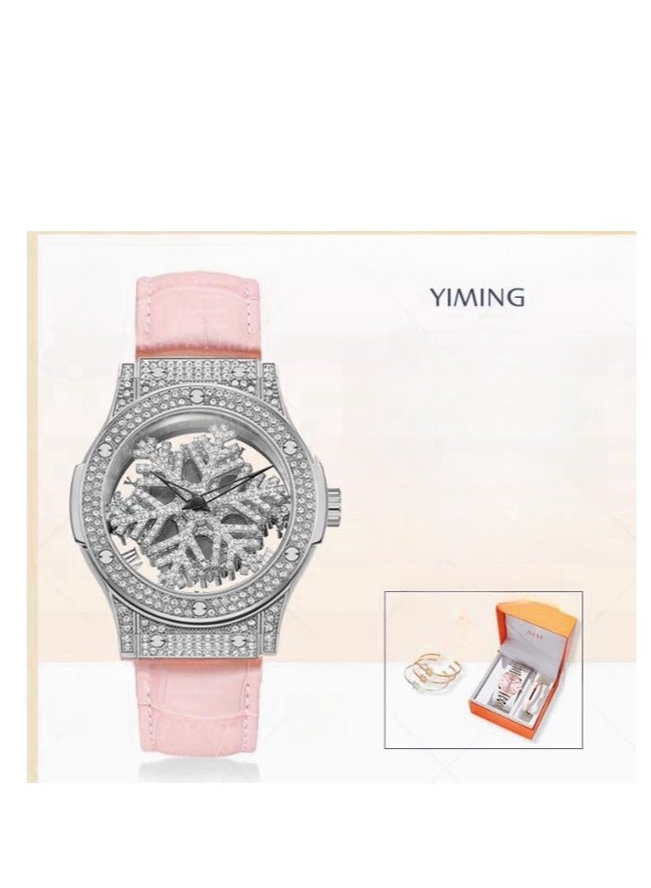 Yiming Ladies' Light Luxury Niche Starry Sky Watch - Image 1