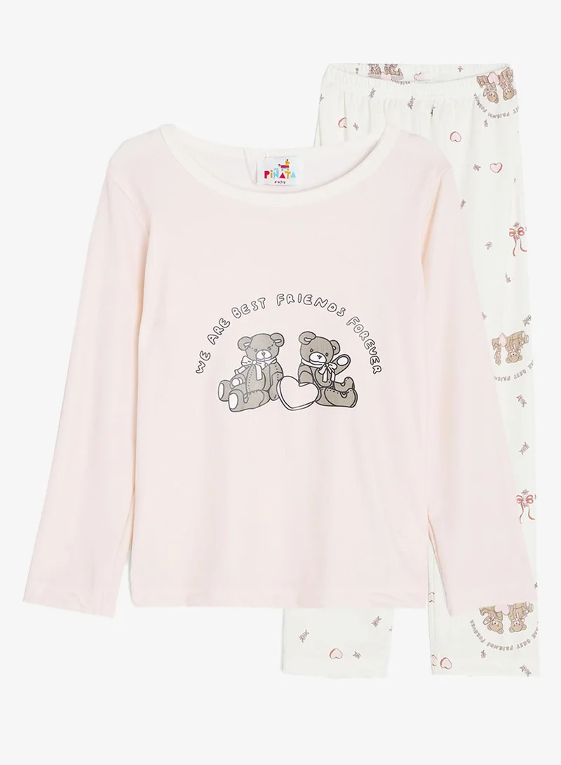 بنياتا بيجامة بأكمام طويلة