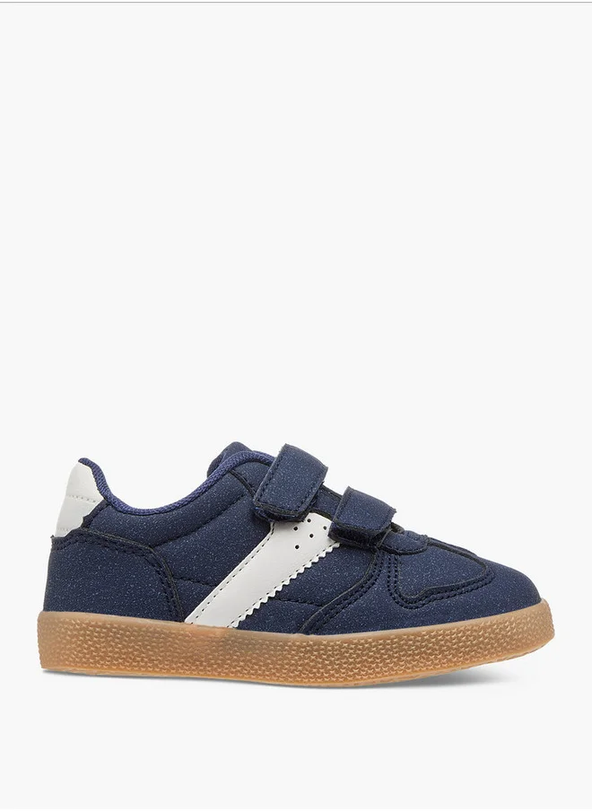 LBL by Shoexpress Boys Panelled Sneaker with Hook and Loop Closure
