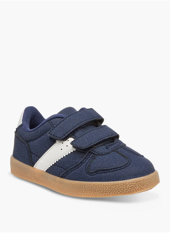 LBL by Shoexpress Boys Panelled Sneaker with Hook and Loop Closure