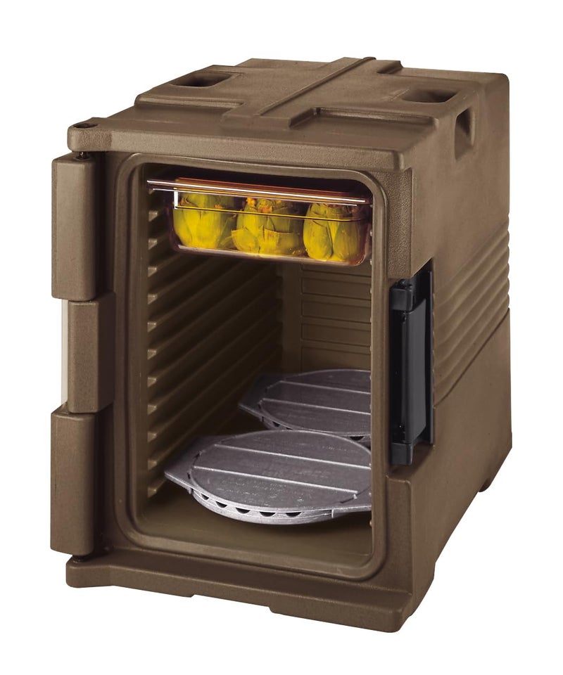 Cambro كامبرو-1210PW191 حافظة حرارة، حبيبات محتفظة بالحرارة محاطة بصينية علوية وسفلية مقاومة للحرارة، للاستخدام في حوامل كام المختلفة، وعربات كام، وعربات كومبو، رمادي - Image 4