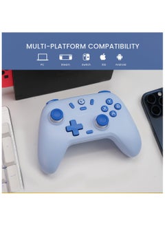 Generic GameSir Nova Lite 2.4g Wireless Controller for Windows PC, iPhone, Android, Switch & Steam Deck, Bluetooth Controller Gamepad with Hall Effect Trigger,Turbo,Rumble Vibration (Ocean Blue)  - Image 3