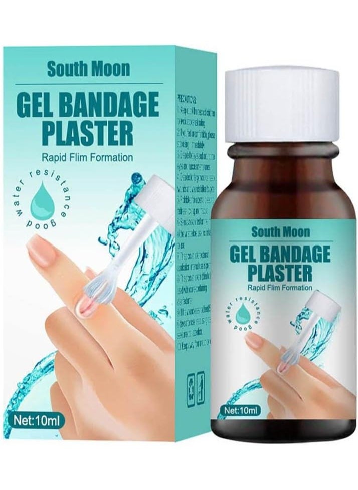 SOUTH MOON - Liquid Skin Bandage, Liquid Skin Repair for Cracked Heels, Feet, Fingers, Scrapes and Blisters – Waterproof Breathable Liquid Treatment for All Skin Areas - Image 1
