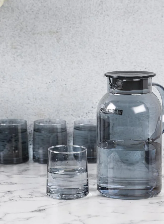Royalford 5-Piece Water Jug and Cup Set