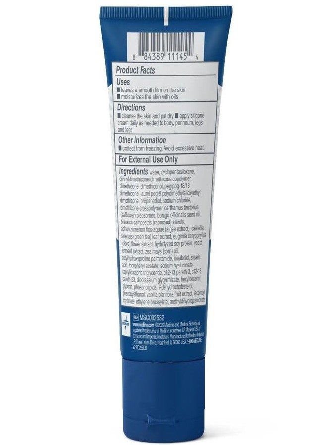 Medline Remedy Clinical Silicone Cream Unscented, Chapped, Sensitive Skin, Breathable, Incontinence Care, Soothing, Breathable Film, Moisturizing, Nourishing 2 Fl Oz (Pack of 1) - Image 3