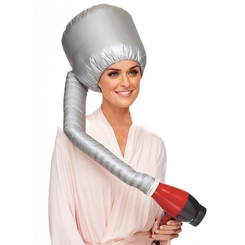 XIBO Hair Dryer Bonnet Hood Nylon Cap Hair Dryer Hat Women Blow Dryer Home Salon Hairdressing Attachment Head Cover Hot Oil Treatment Hat - Image 1