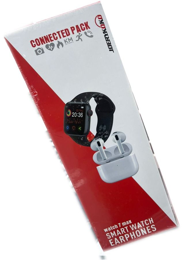 ACLIX 3-In-1 Combo Bluetooth Calling Smart Watch With Extra Strap And Wireless Earphones With Charging Case Bundle - Image 3