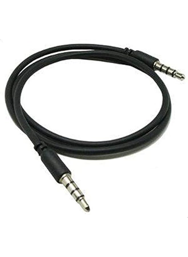 3.5mm Male to Male Flat AUX Audio Cable – High-Quality Stereo Connector for iPhone, iPod, MP3, PC
