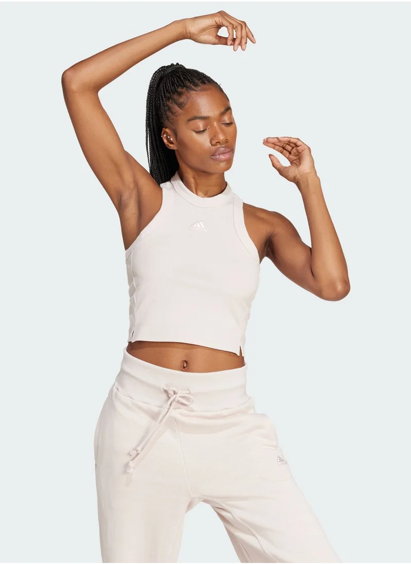 Adidas Lounge Ribbed Tank
