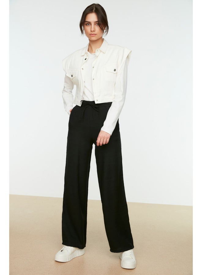 trendyol Woman Modest Pants Black - Image 1