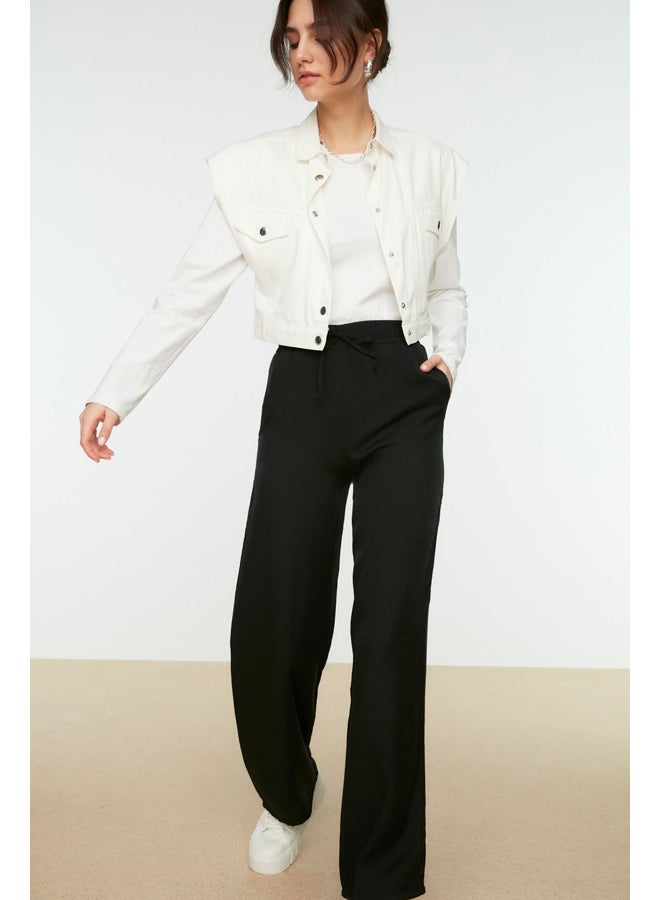 trendyol Woman Modest Pants Black - Image 2