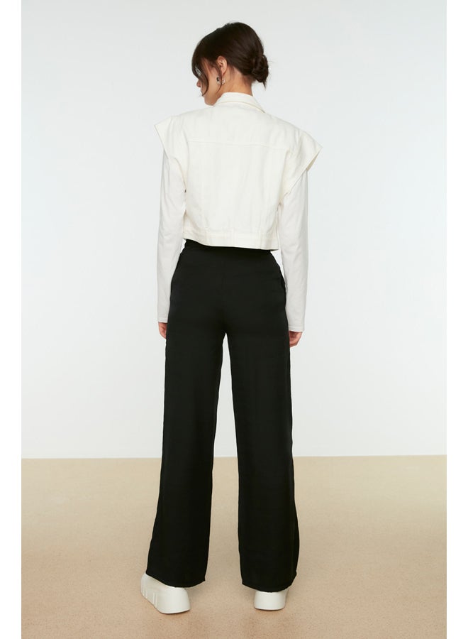 trendyol Woman Modest Pants Black - Image 5