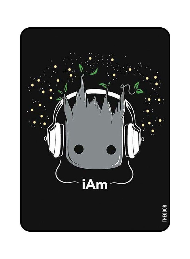 Theodor Protective Flip Case Cover For Samsung Galaxy A7 Lite 2021 8.7 Inches with Auto Wake/Sleep I Am Groot - Image 1