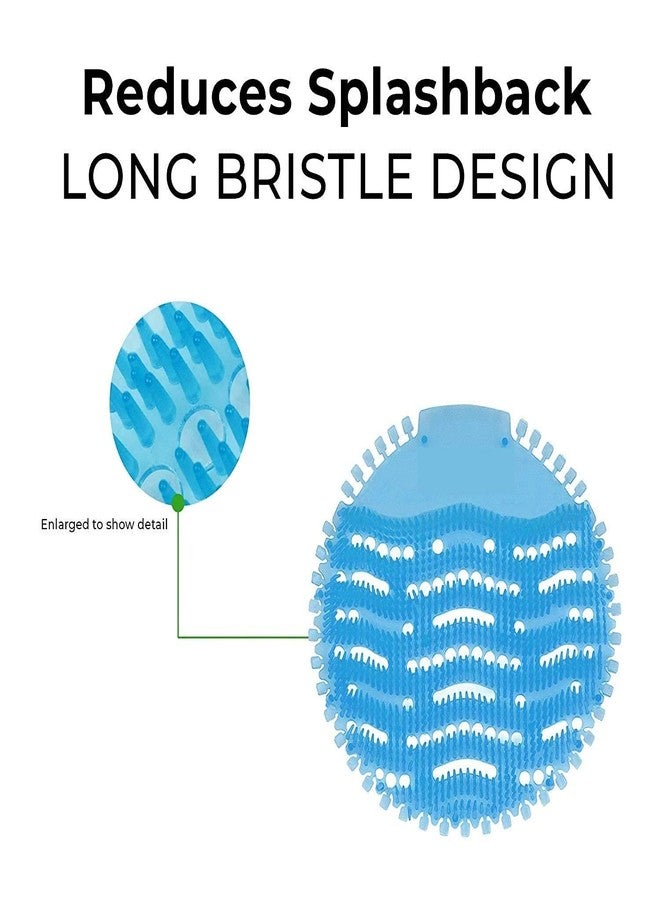 VRCT Urinal Screen Mat Blue Aquamarine- 10 Pcs Set (Exciting New Fragrances Which Last for 30 Days) - Image 5