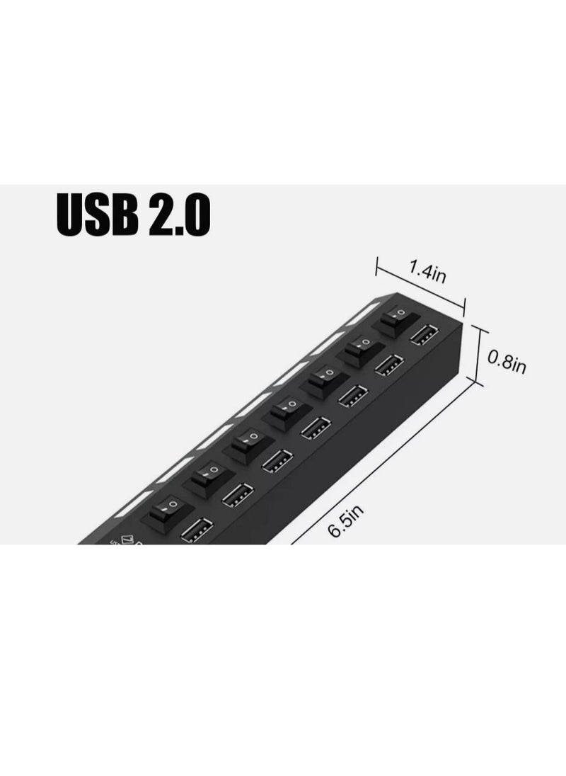زيرو - موزع يو إس بي 7 منافذ (2.0) ZR 107 - Image 1