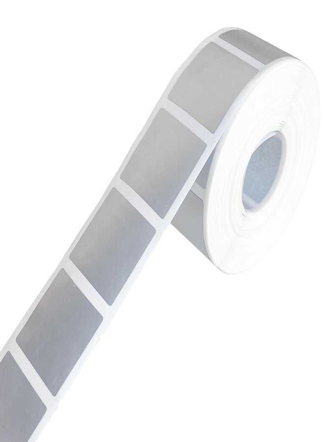MR-LABEL Mr- Label - 1000 Pcs-0.87"x 0.87" Square Scratch Off Stickers - DIY Stickers for Gender Reveal DIY Lottery| Reward Programs | Scratch Tickets (Silver, 0.87"x 0.87") - Image 1
