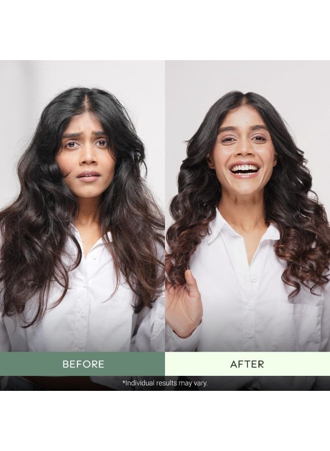 Arata Natural Hydrating Hair Shampoo (300 ml) Reduces Frizz, Split Ends|Derma Tested|For Soft, Smooth Hair Paraben and Sulphate Free for Damage Repair & Moisturization|With Ginger & Gooseberry - Image 4