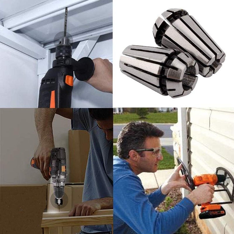 Utoolmart ER32 Spring Collet 10mm Chuck for CNC Milling Lathe Tool 1pcs - Image 5