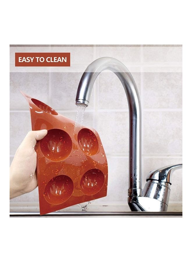 إسكدنيا Silicone Mold for Chocolate , DIY Semi Sphere Silicone Baking Mold for Making Hot Chocolate Bomb,Cake multicolour - Image 5