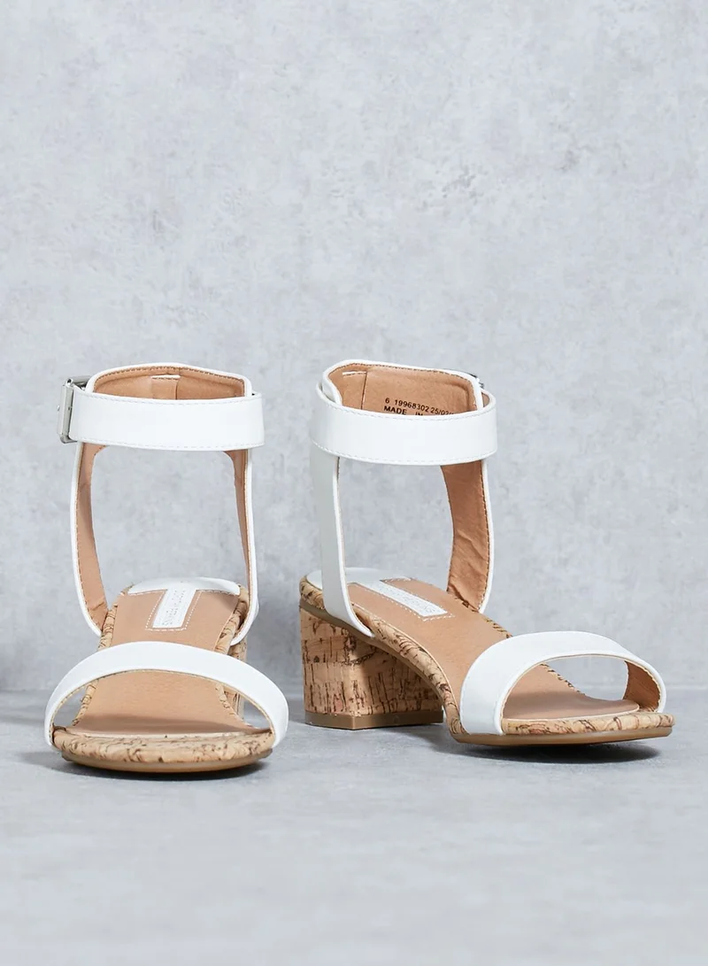 DOROTHY PERKINS Ankle Strap Cork Sandals