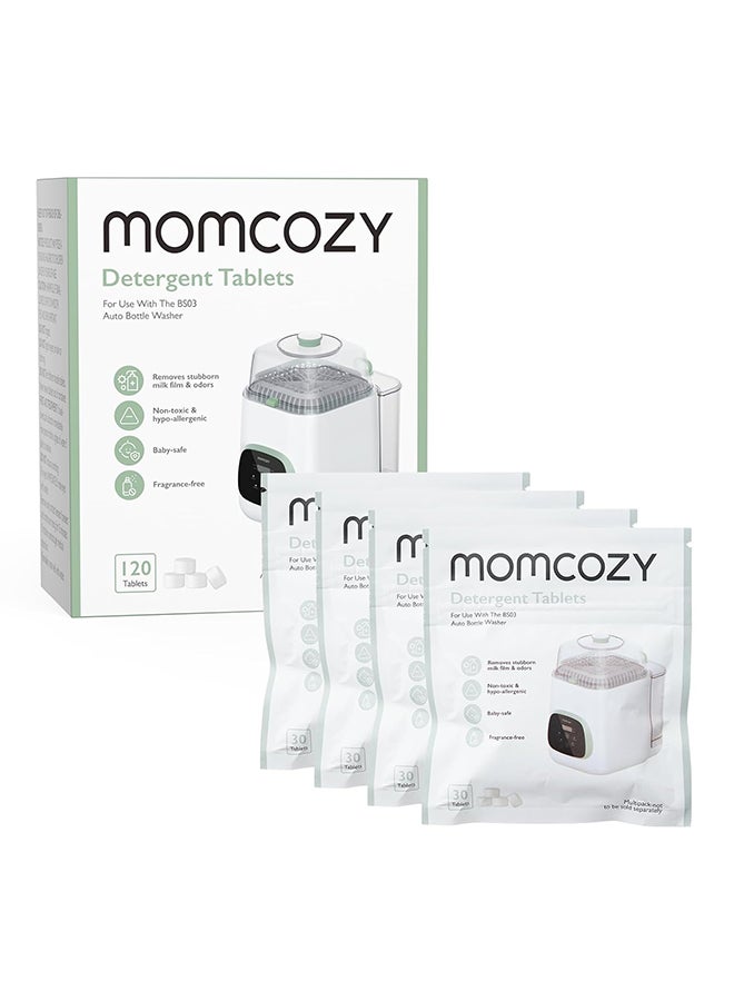 Momcozy Washing Block For Momcozy Kleanpal Pro Baby Bottle Washer - 120 Tablets - Image 1