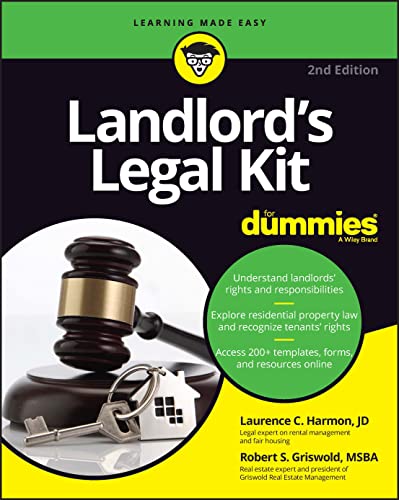 Landlords Legal Kit For Dummies 2Nd Edition 