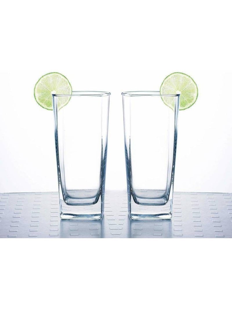 Lakshya Sky Somil Exclusive Beverage Tumbler, 270ml/7cm, Set of 6, Clear - Image 2