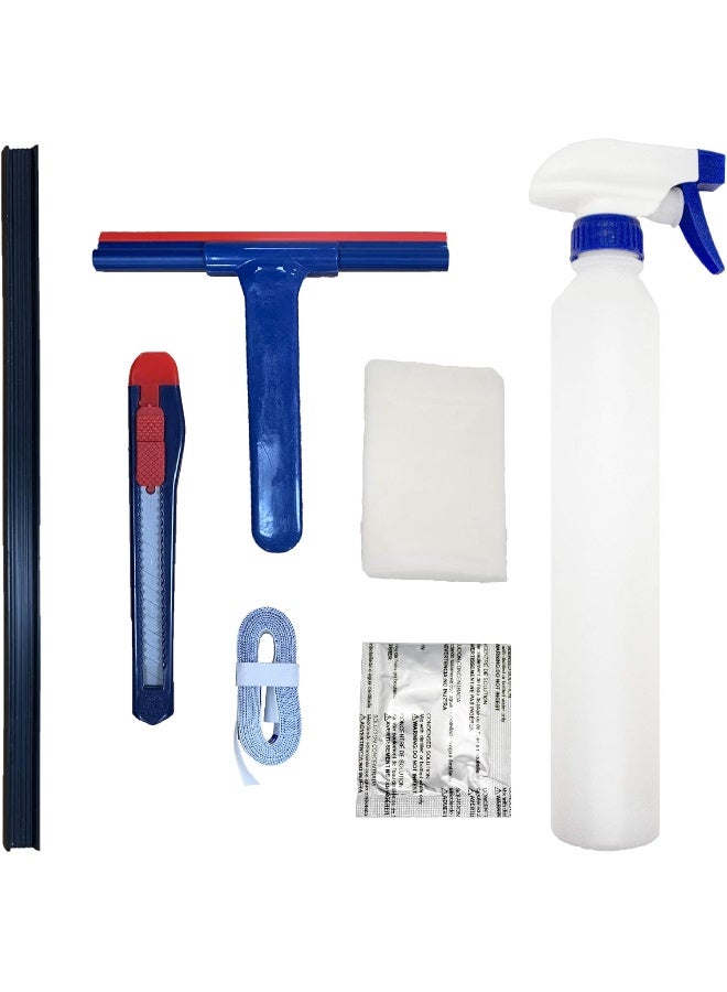 Greenfilm Residential Window Tinting Kit - 7 Pieces Home Window Tint Installation Tools Set - Image 1