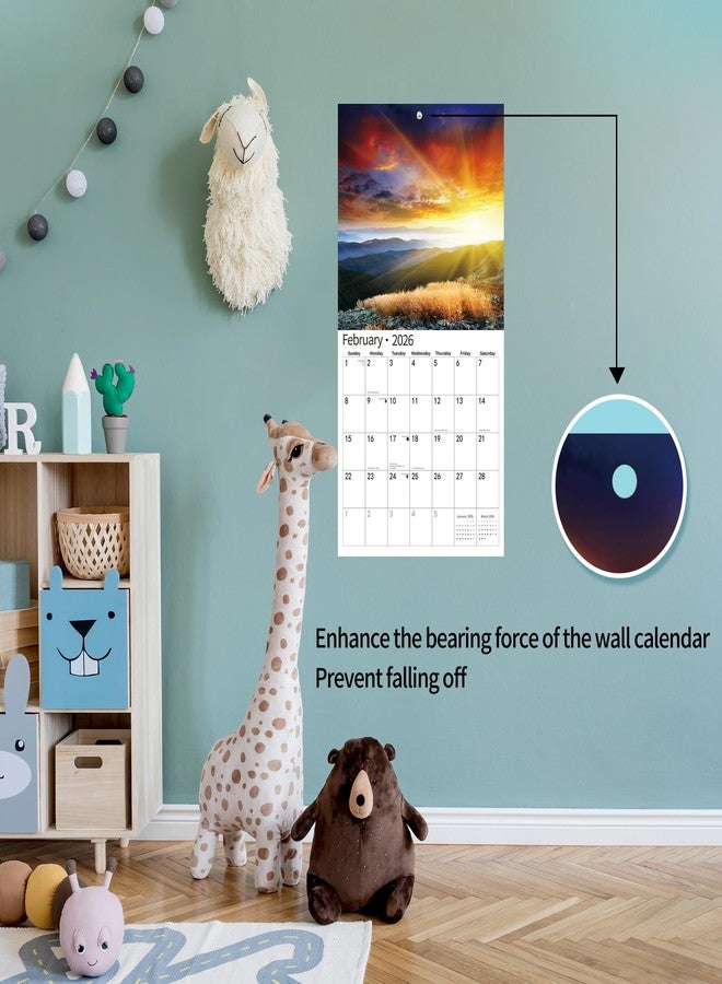 windrio 2026 Wall Calendar,Calendar 2026, November 2025 - December 2026, Wall Calendar Biblical Blessing, 12" x 24" Opened,Full Page Months Thick & Sturdy Paper for Gift Perfect Calendar Organizing & Planning - Image 4