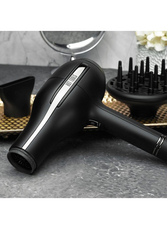 Hot Tools - Pro Artist Black Gold 2000Watt Ionic Hair Dryer ; Ultra Powerful Airflow - Image 1