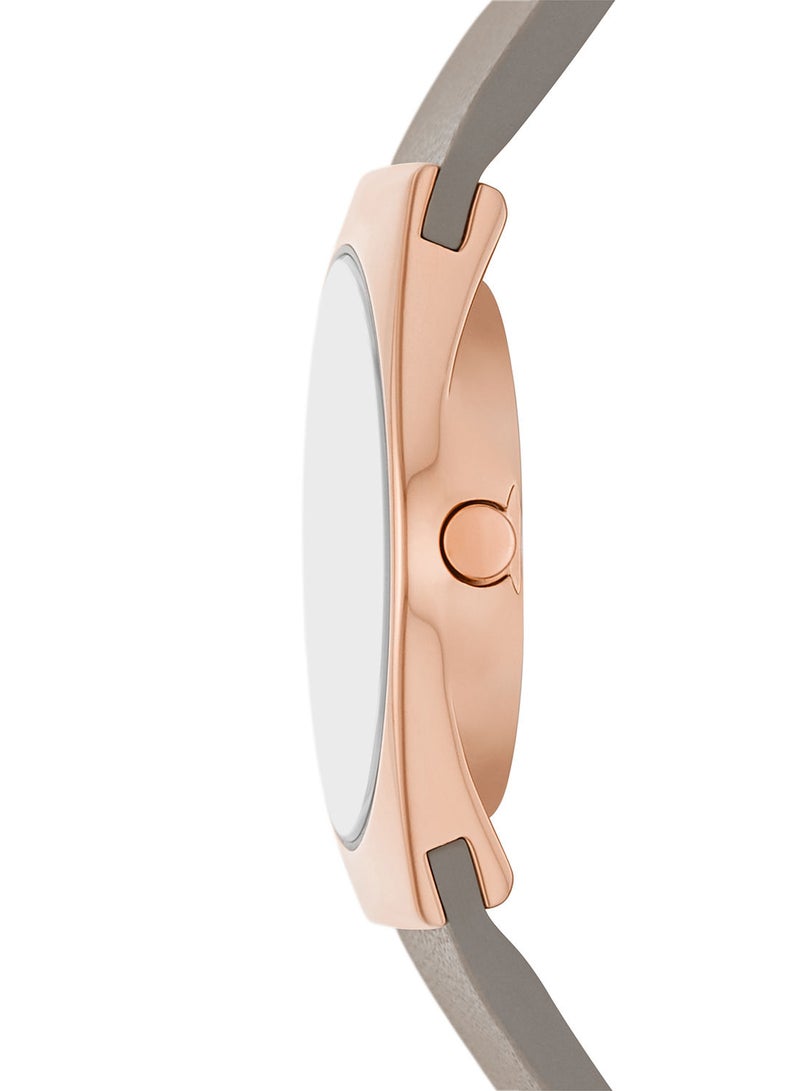 Skagen ساعة يد جلدية تناظرية SKW3052 - Image 3