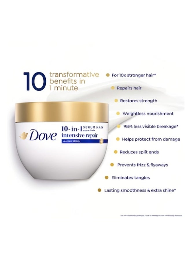 Dove 1-Minute Deep Repair Hair Serum Mask 220ml - Image 2