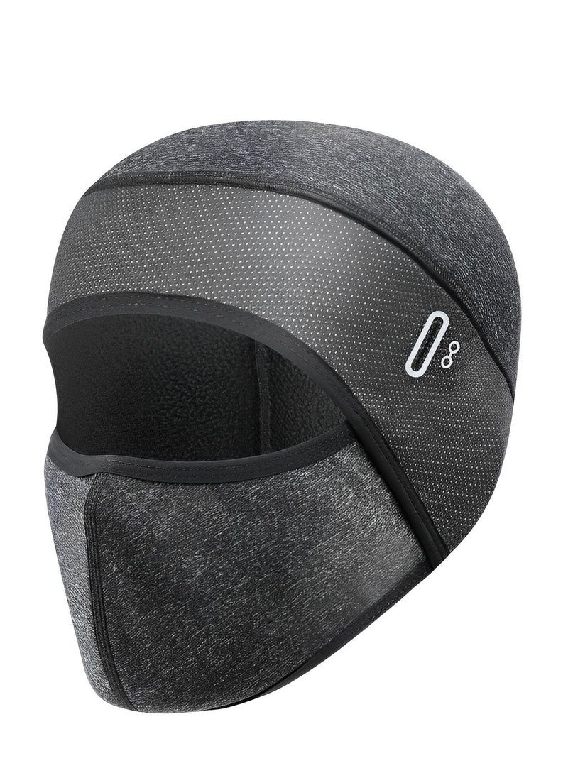 Excefore - Cycling Windproof Thermal Cap, Bike Thermal Hat, Cycling Helmet Liner, Running Windproof Beanie, for Cycling Motorcycle, Bike, Running (Black) - Image 1