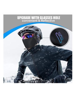Excefore Cycling Windproof Thermal Cap, Bike Thermal Hat, Cycling Helmet Liner, Running Windproof Beanie, for Cycling Motorcycle, Bike, Running (Black)  - Image 4