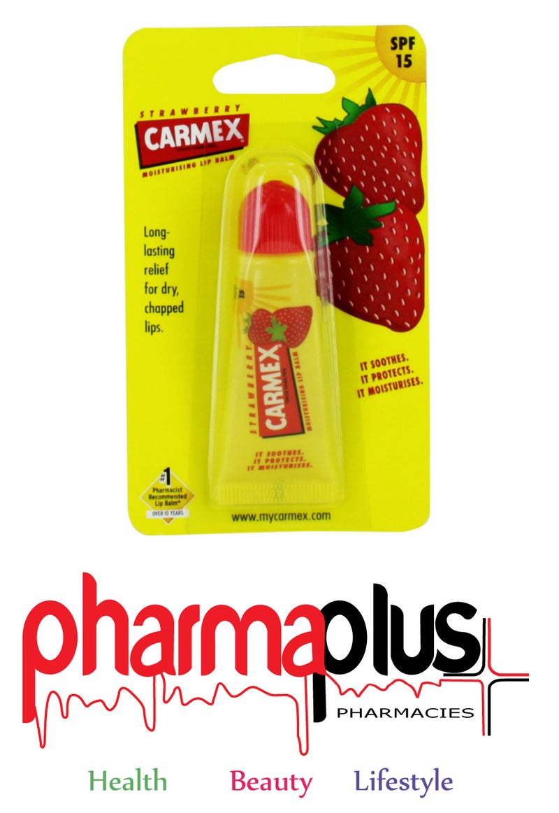 CARMEX Classic Lip Balm SPF 15 - Strawberry 10grams - Image 3